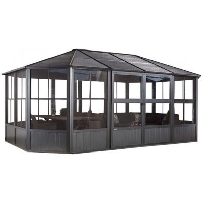 Sojag Charleston 12x18 384 x 594 x 281 cm antracit – Hledejceny.cz