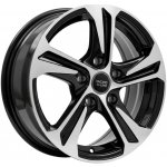 Racing Line B1242 6x15 5x100 ET40 black polished | Zboží Auto