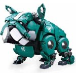 Sluban B1112B Mechanický buldoček zelený – Zboží Dáma