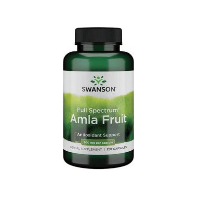 Swanson Full Spectrum Amla Fruit 120 kapslí 500 mg