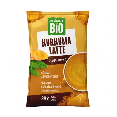 Organis Kurkuma latte BIO 28 g – Sleviste.cz