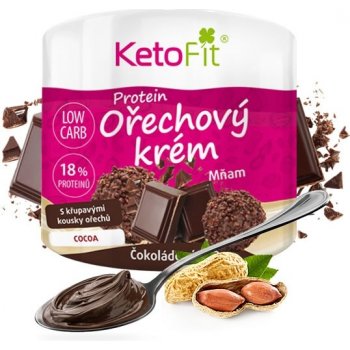 KetoFit Oříškový proteinový krém čokoláda 500 g