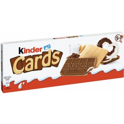 Kinder Cards 128 g – Zbozi.Blesk.cz