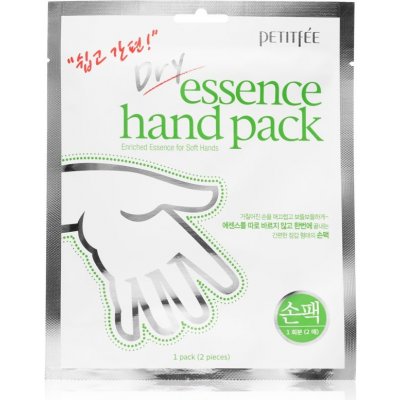 Petitfee Dry Essence Hand Pack jednorázová vyživující a hydratační maska na ruce 2 ks