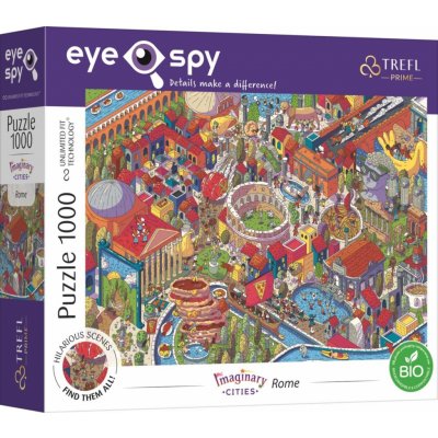 TREFL UFT Eye-Spy Imaginary Cities: Řím Itálie 1000 dílků – Zboží Mobilmania