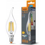 VIDEX LED žárovka FLAME filament E14 6W neutrální bílá – Hledejceny.cz