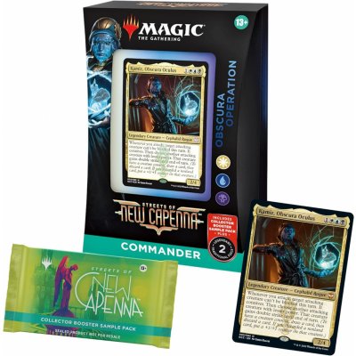 Wizards of the Coast Magic The Gathering: Streets of New Capenna Commander Deck Obscura Operation – Zboží Mobilmania