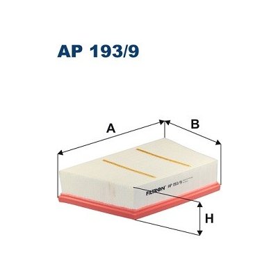 Vzduchový filtr FILTRON AP 193/9 – Hledejceny.cz