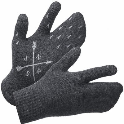 SENSOR RUKAVICE MERINO LOBSTER tmavě šedá – Hledejceny.cz
