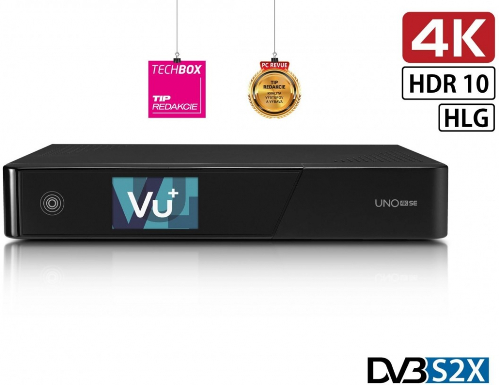 Vu+ UNO 4K SE (1x dual DVB-S2 FBC) od 7 289 Kč - Heureka.cz