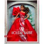 Barbie VÁNOČNÍ BRUNETKA – Zboží Dáma