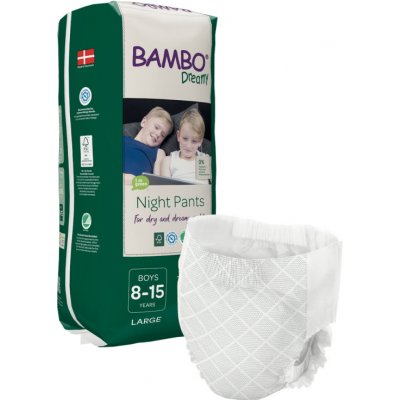 ABENA Bambo Dreamy Nights PANTS pro chlapce 8-15let 35-50 kg 10 ks – Zbozi.Blesk.cz