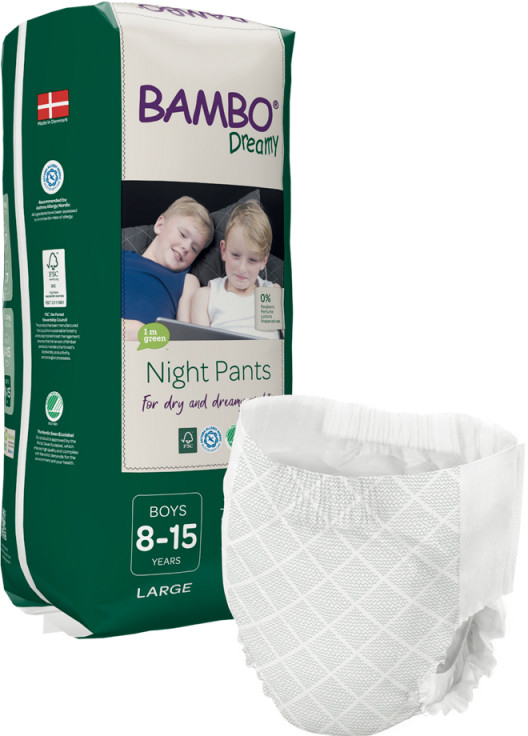 ABENA Bambo Dreamy Nights PANTS pro chlapce 8-15let 35-50 kg 10 ks