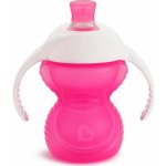Munchkin Click Lock hrneček s oušky a pítkem Růžová 237 ml – Sleviste.cz