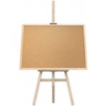 Allboards TK96D_EW01 Korková tabule s dřevěným rámem 90 x 60 cm – Zboží Živě