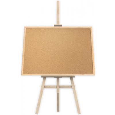 Allboards TK96D_EW01 Korková tabule s dřevěným rámem 90 x 60 cm – Zboží Mobilmania