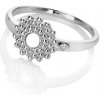 Prsteny Hot Diamonds stříbrný prsten s diamantem Blossom DR278