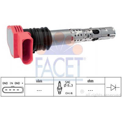 FACET Zapalovací cívka 96336 – Zboží Mobilmania