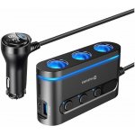 Autoadaptér Swissten 3x CL, 2x UCB-C PD a 1x USB-A QA 3.0, 108W - 216W (20114010) – Zboží Živě