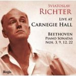 Sviatoslav Richter - Live At Carnegie Hall - Beethoven Piano Sonatas Nos. 3, 9, 12, 22 CD – Hledejceny.cz