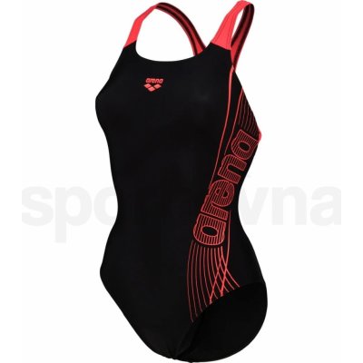 Arena Dreamy Swim Pro Back Graphic W 006663540 black/fluo red – Zbozi.Blesk.cz