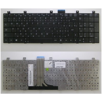 slovenská klávesnice MSI CR500 VR610 VR620 VR630 VR700 VX600 černá SK