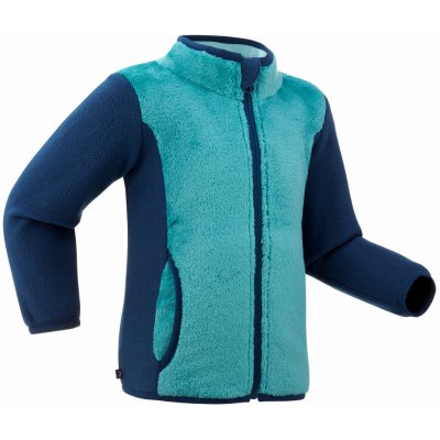 LUGIK Fleecová mikina pro nejmenší MIDWARM tyrkysovo-modrá – Hledejceny.cz