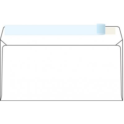 Obálka DL samolepicí s krycí páskou, 1.000 ks – Zboží Živě