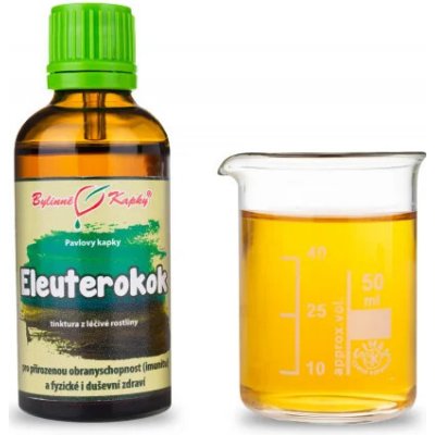 Pavlovy bylinné kapky Eleuterokok tinktura 50 ml – Hledejceny.cz