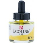 Ecoline Royal Talens Akvarelový inkoust 30ml sand yellow – Zboží Mobilmania