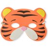 Dětský karnevalový kostým JUNIOR-ST Maska na obličej TIGER 13 5x18 3 cm / 1ks 455711