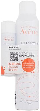 Avene Eau Thermale sada pleťová voda ve spreji Eau Thermale Thermal Water 300 ml + 50 ml