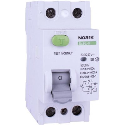 Noark Ex9L-H 2P 25A A 30mA – Hledejceny.cz