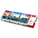 Rock David Big Ben a Westminsterský palác Londýn panorama 66 x 23,7 cm v krabici 40 x 13 x 4 cm 500 dílků – Zboží Mobilmania