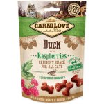 CARNILOVE Cat CRUNCHY Snack Duck enriched with Raspberries 50 g – Sleviste.cz