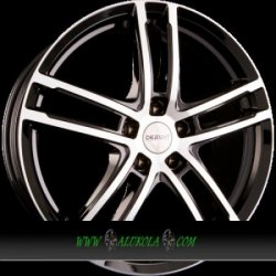 Dezent TZ 7x17 5x108 ET40,5 black polished