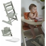 Stokke Tripp Trapp Glacier Green + Baby set + Pultík – Zboží Dáma