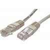 síťový kabel Roline 21.15.0503 UTP, patch, kat. 5e, 3m, šedý