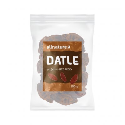 Allnature Datle vykôstkované 100 g – Zbozi.Blesk.cz