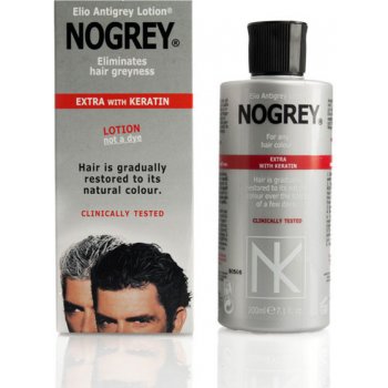 Nogrey vlasová voda proti šedinám s keratinem 200 ml