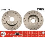 TRW Brzdový kotouč DF4813S – Sleviste.cz