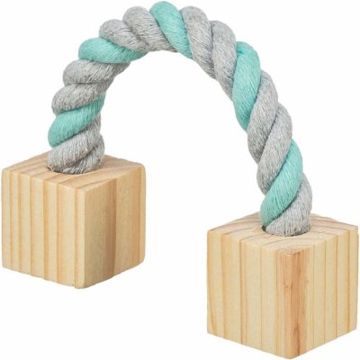 Trixie lano s dřevěnými kostkami 20 cm – HobbyKompas.cz