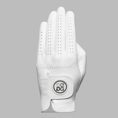 G/FORE Signature Womens Golf Glove Snow Bílá Levá ML Cabretta kůže – Hledejceny.cz
