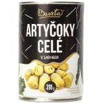 Bassta artyčoky čtvrtky ve slaném nálevu 400 g – Sleviste.cz