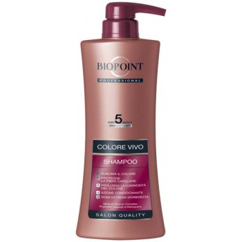 Biopoint Shampoo Colore Vivo šampon na barvené a melírované vlasy 400 ml