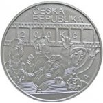 Česká mincovna 100. výročí narození Karla Zemana 200 Kč 2010 stříbrná mince Proof 13 g – Sleviste.cz