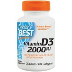 Doctor’s Best Vitamin D3 2000 IU 180 softgel kapslí – Hledejceny.cz