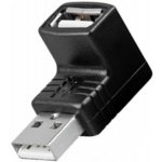 PremiumCord USB redukce A-A, Male/Female 90°, kur-17 – Hledejceny.cz