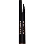 Makeup Revolution Micro Brow Pen precizní tužka na obočí Medium Brown 1 ml – Zboží Mobilmania