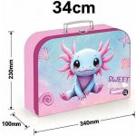 Oxybag Kufřík lamino Axolotl 34 cm – Zboží Dáma